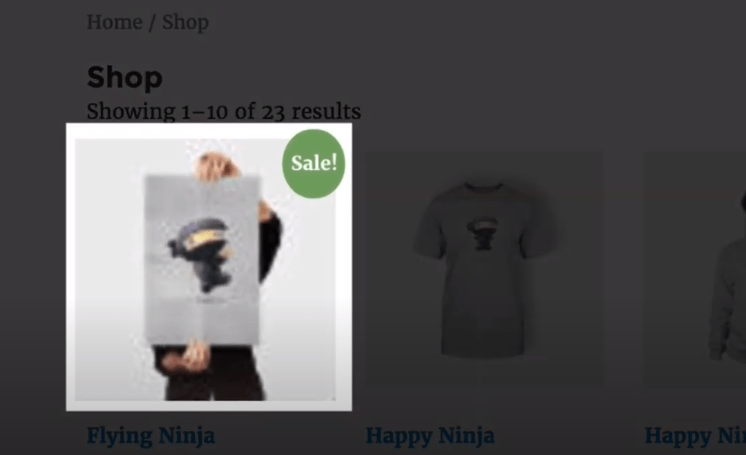 Low image resolution after changing theme in WooCommerce Shop.